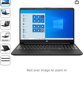HP 15 Notebook Laptop 15.6